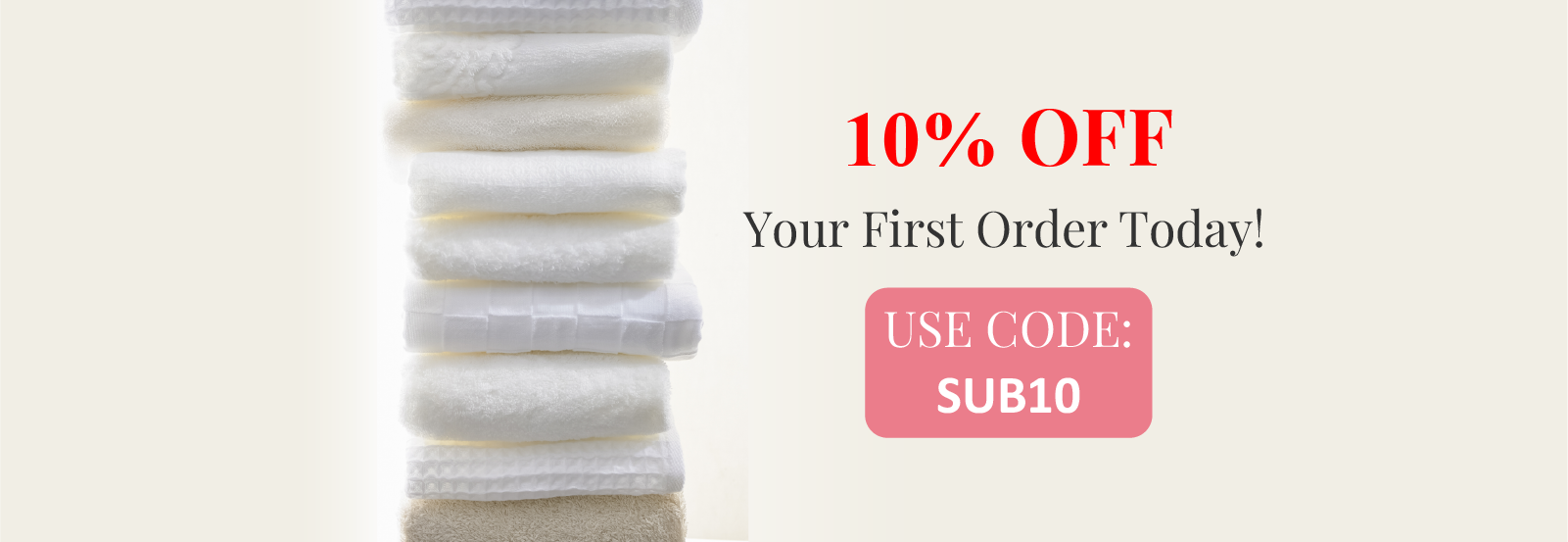 First Time Subscription 10% Off First Order