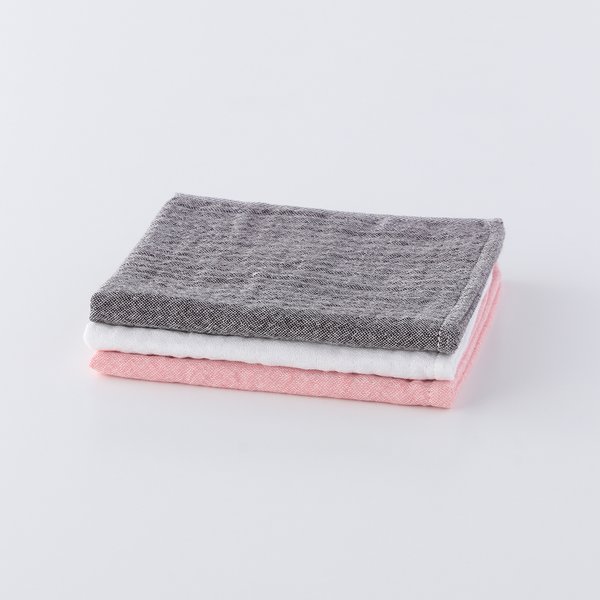 MARSHMALLOW PUFF GAUZE COLOR FACE TOWEL (23FW)