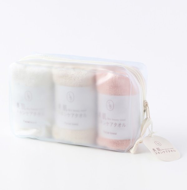 SKIN BEAUTY FACE TOWEL (SET OF 3)
