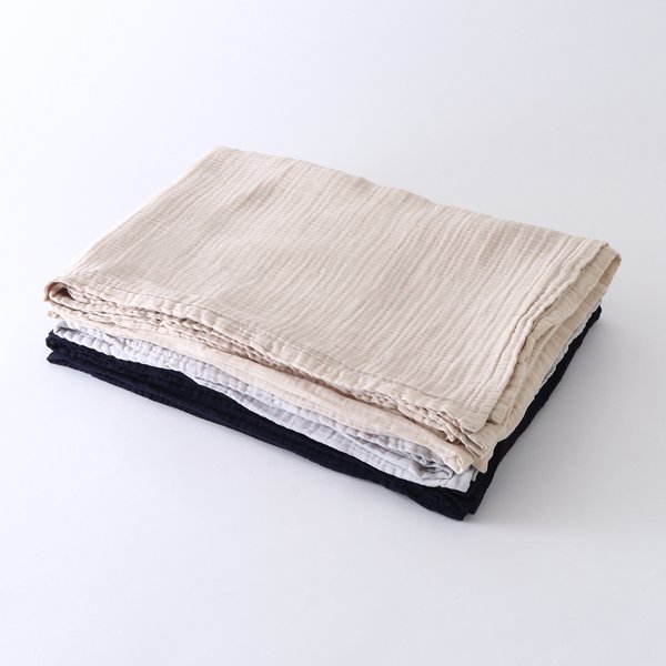 CREPE GAUZE COLOR THROW